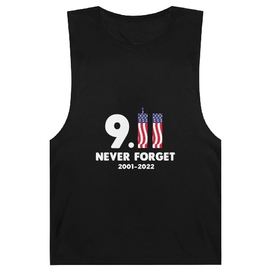 911 Never Forget 2001-2022 Patriot day Barnard Tanks