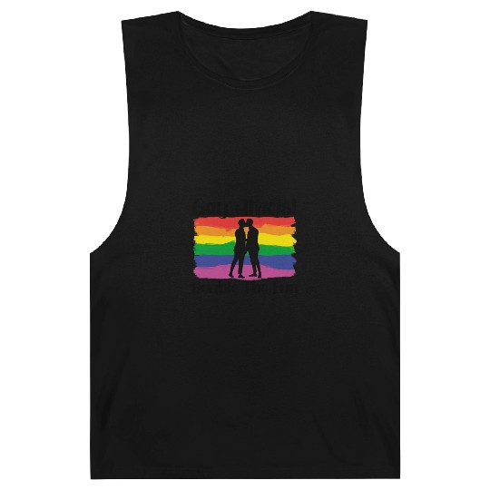 Gay LGBTQ Atheist Atheism Anti Religion Securalism Barnard Tanks
