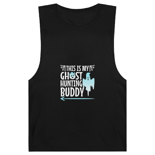 This is my ghost hunting buddy, halloween couple Barnard Tanks