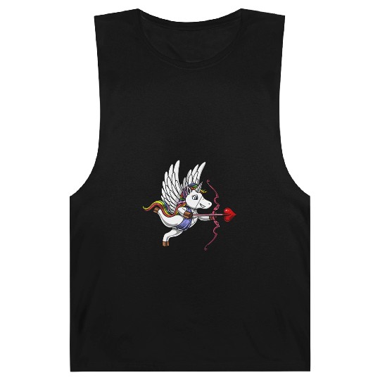 Unicorn Cupid Barnard Tanks
