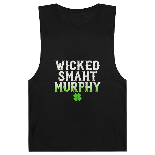 Wicked Smaht Murphy Clan Boston Irish Slang Barnard Tanks