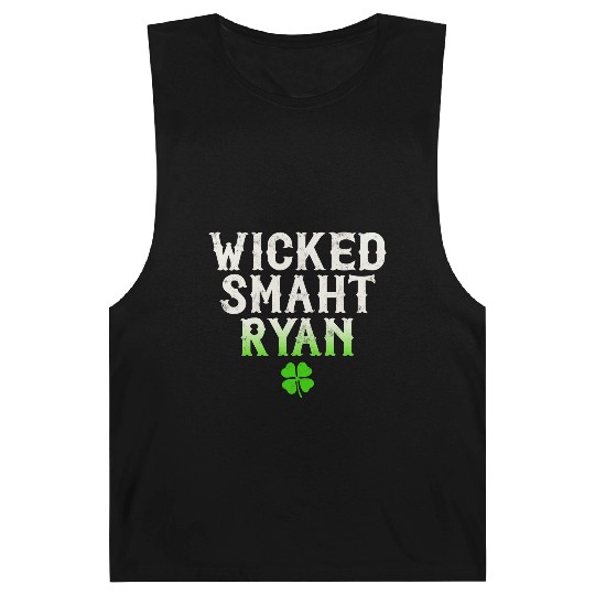 Wicked Smaht Ryan Clan Boston Irish Slang Barnard Tanks