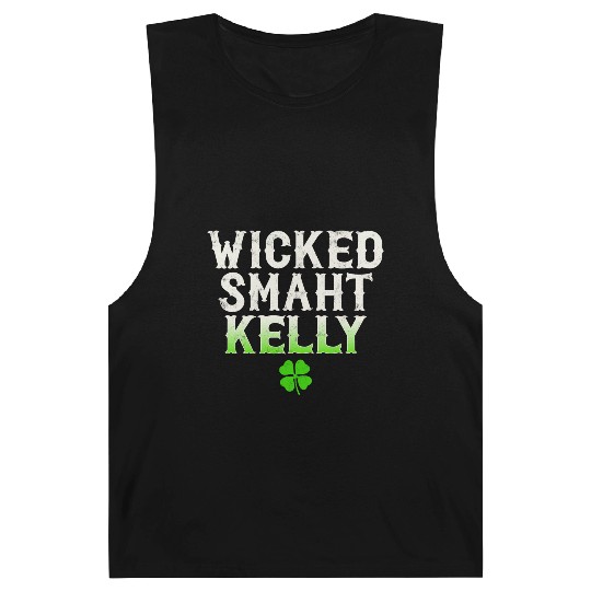 Wicked Smaht Kelly Clan Boston Irish Slang Barnard Tanks