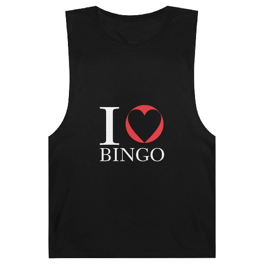I Love Bingo Funny Bingo Lover Funny Bingo Barnard Tanks