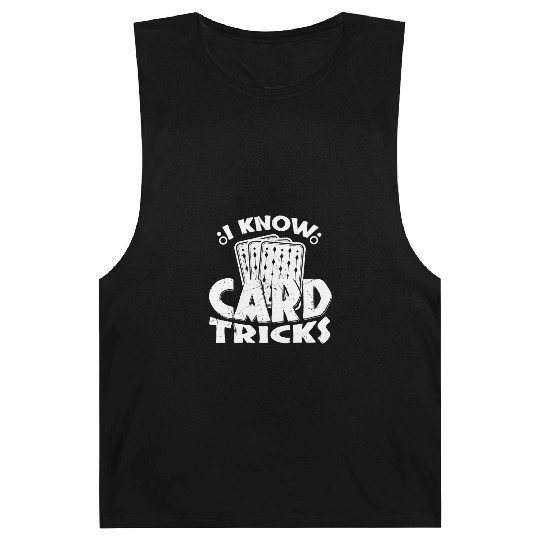 Cardistry Vintage Magic Card Trick Distressed Barnard Tanks