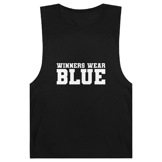High School Musical EJ Winners Wear Blue Tank Barnard Tanks