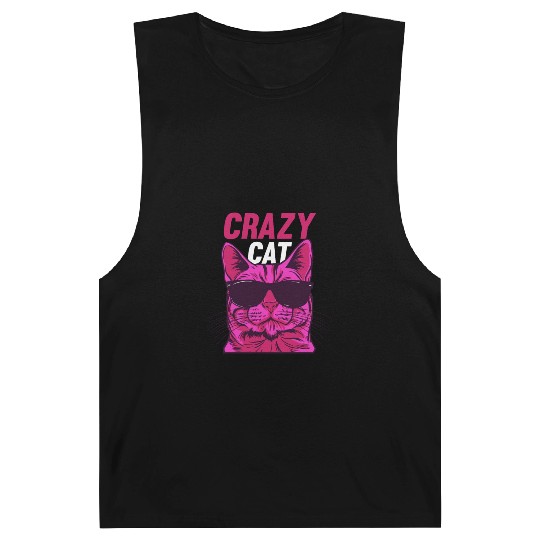 Cat Lover Cat Owner Funny Cat Meme I Crazy Cat Barnard Tanks