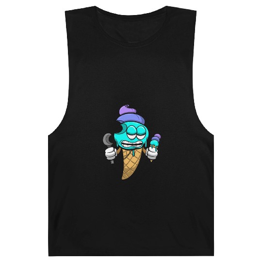 Ice Cream Lovers Summer Candy Barnard Tanks