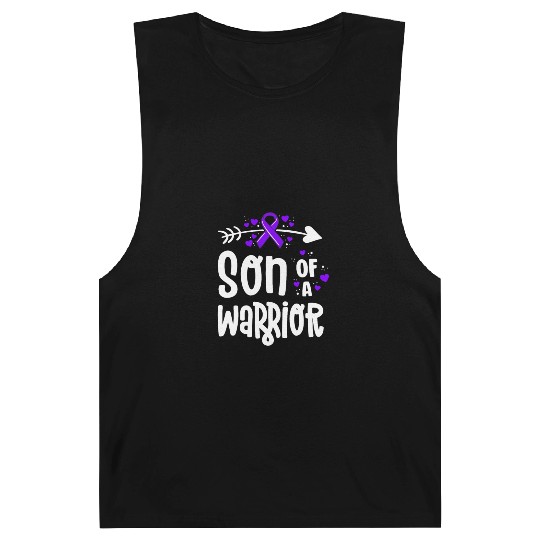 Son Of A Warrior Hodgkins Lymphoma Cancer Barnard Tanks