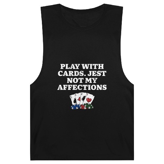 Play with Cards Poker Couples Poker Player Lovers Barnard Tanks