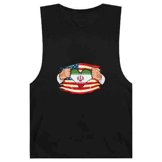 Persians Who Live in America Iran Flag Barnard Tanks