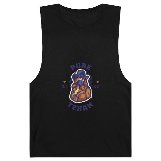 Pure Texan - Texas lover Barnard Tanks