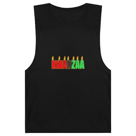 Afro American Candle Kinara Kwanzaa Barnard Tanks