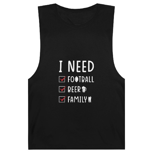 Football Beer Family Barnard Tanks