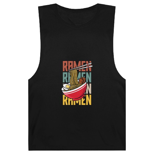 Ramen Ramen Ramen Funny Ramen Lover Gift Barnard Tanks