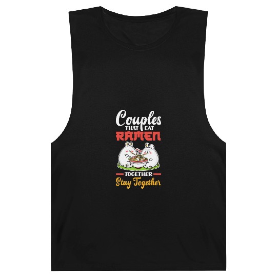 Couples Ramen Valentine's Day Gift Barnard Tanks