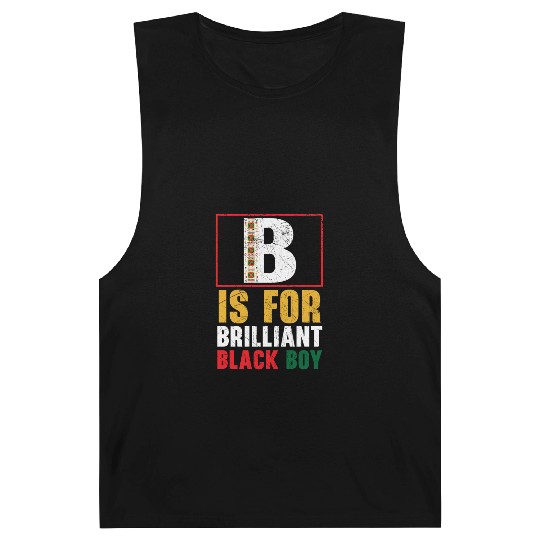 B Is For Brilliant Black Boy Black History Month Barnard Tanks