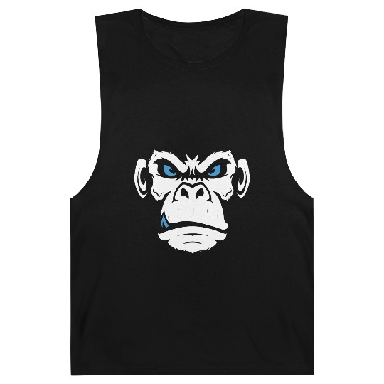 Monkey Head Angry Monkey Face Barnard Tanks