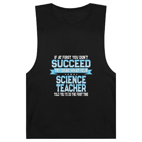 Fun Science Teacher Quote Gift Funny Saying Barnard Tanks