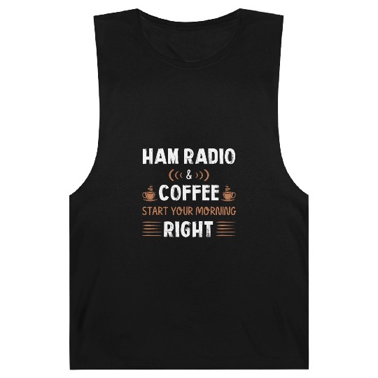 Ham radio & coffee - start your morning right Barnard Tanks