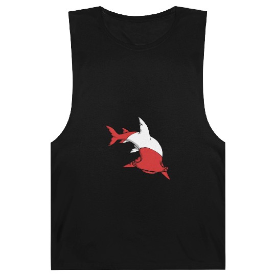 Scuba Diver Red White Flag Hammerhead Scuba Diving Barnard Tanks