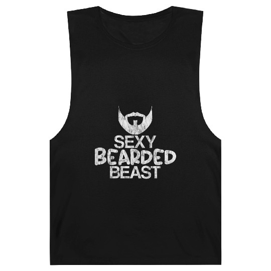 Sexy Bearded Beast 4 Barnard Tanks