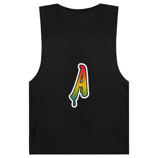 Letter A Graffiti Lettering Alphabet Monogram Init Barnard Tanks