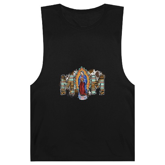 Mom Virgin Mary Barnard Tanks