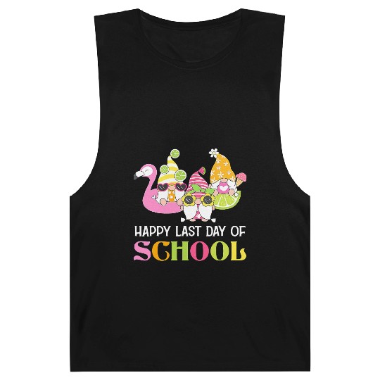 Happy Last Day Of School Teacher Student Graduatio Barnard Tanks