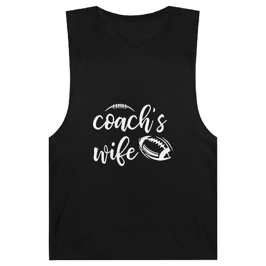 Coach Wife Football Barnard Tanks