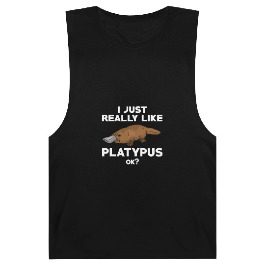 Funny Platypus Lover Barnard Tanks