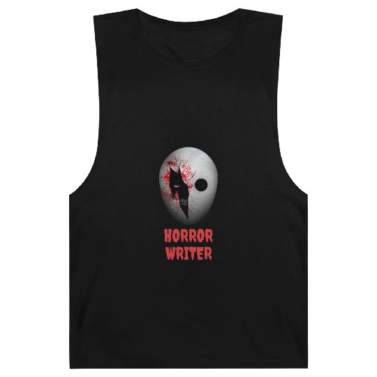 Horror Writer Halloween Costume Barnard Tanks