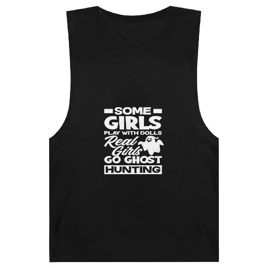 Girl Ghost Hunting Barnard Tanks