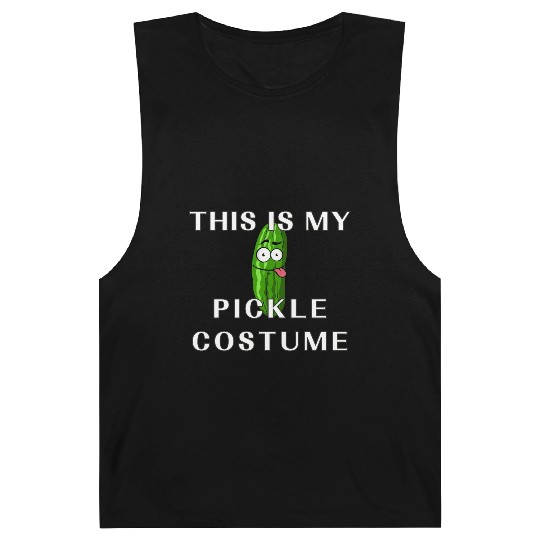 This is my Halloween pickle Costume Funny pickles Barnard Tanks