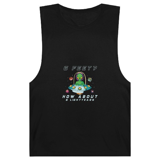 Alien Extraterrestrial Area 51 UFO Space Geek Gift Barnard Tanks