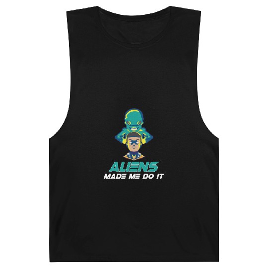 Alien Extraterrestrial Area 51 UFO Space Geek Gift Barnard Tanks