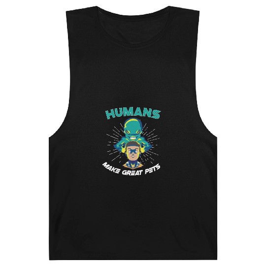 Alien Extraterrestrial Area 51 UFO Space Geek Gift Barnard Tanks