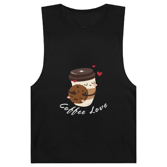 Coffee love cappuccino caffeine Barnard Tanks