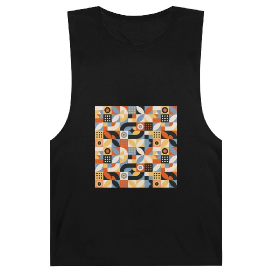 Abstract and geometric design Barnard Tanks
