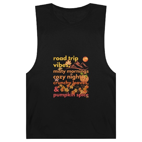 road trip vibes misty mornings cozy nights Barnard Tanks