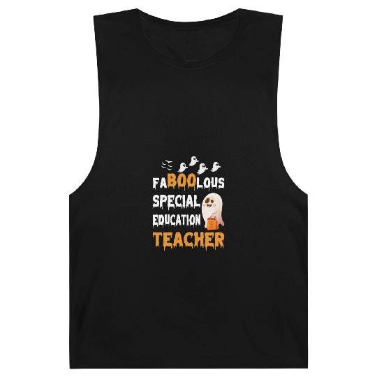 Faboolous Special Education Teacher-Halloween Barnard Tanks