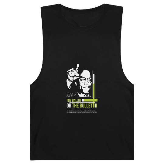 MALCOLM X Education Quote Barnard Tanks