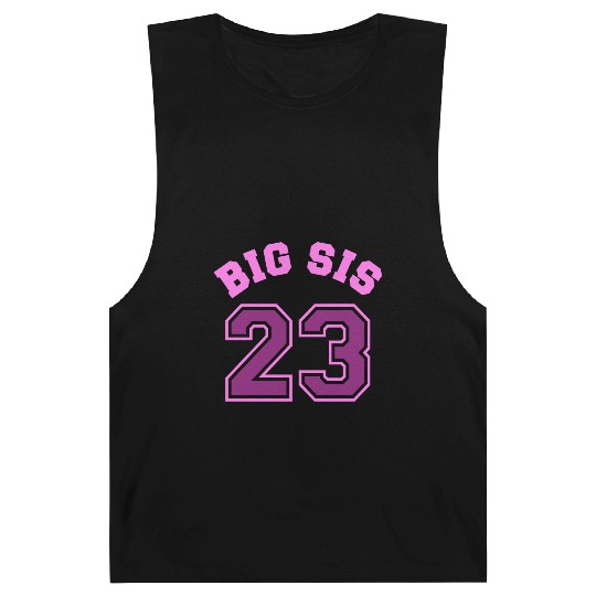 Big Sis 2023 - Big Sister Baby Family Birth Girl Barnard Tanks