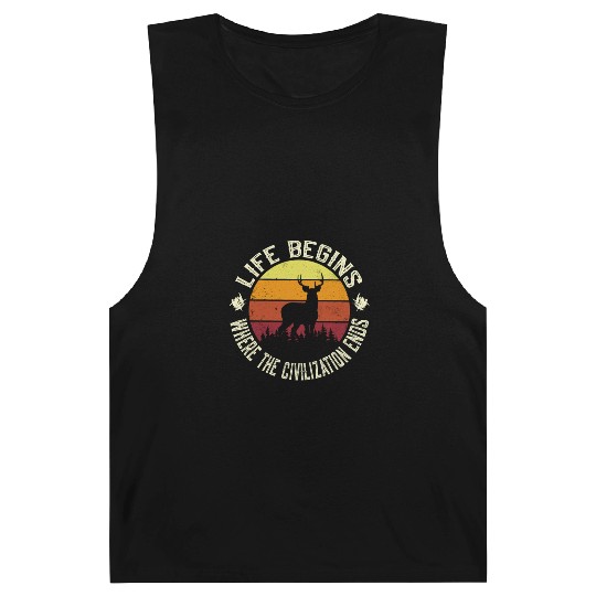 Hunter Saying - American Deer Hunting Barnard Tanks