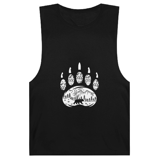 Wildlife Bear Paw Forest Animal Barnard Tanks