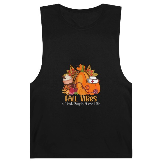 Fall Vibes & That Dialysis Nurse Life Fall Autumn Barnard Tanks