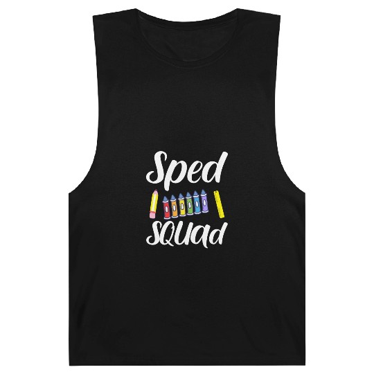 SPED Squad Special Education Teacher Barnard Tanks