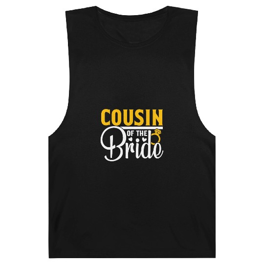 Cousin Of The Bride Wedding Party Matching Gift Barnard Tanks