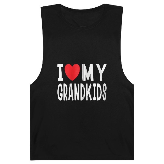 I Love My Grandkids Family Celebration Grandma Gra Barnard Tanks