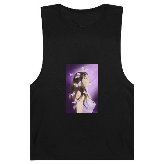 BTS Butterfly Fan Girl Barnard Tanks